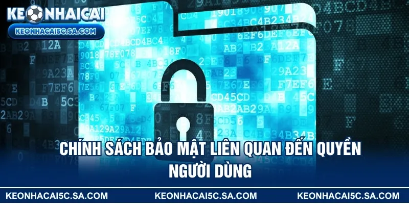 Chính sách bảo mật liên quan đến quyền người dùng