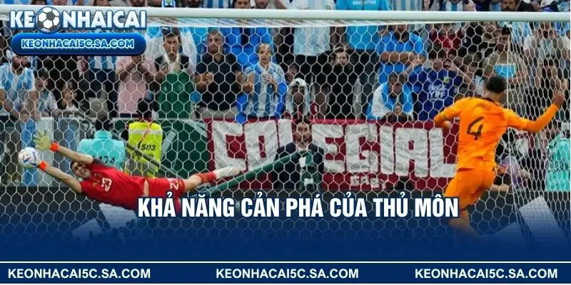 Khả năng cản phá của thủ môn
